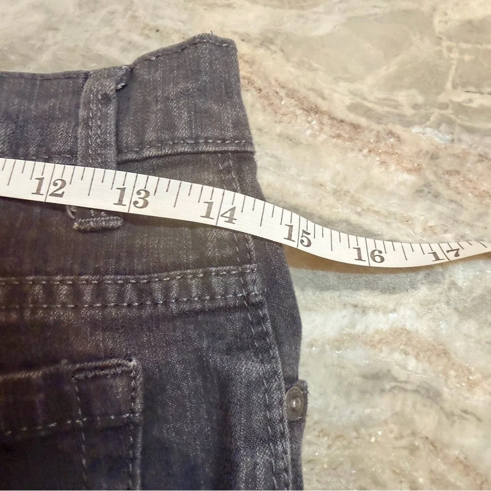 Gloria Vanderbilt Gray Stretch Jeans Size 6 Cropped/Ankle - Picture 9 of 11